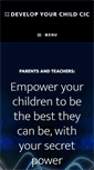 Mobile Screenshot of developyourchild.co.uk