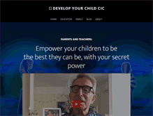 Tablet Screenshot of developyourchild.co.uk